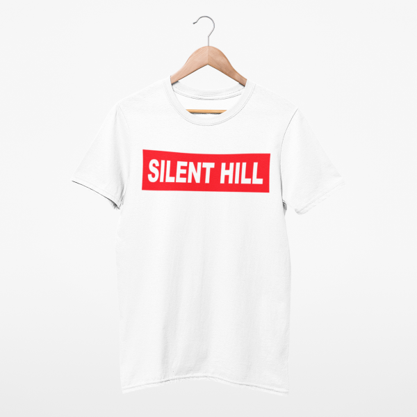 Silent Hill Red T-Shirt Bio-Baumwolle Stanley Creator weiß